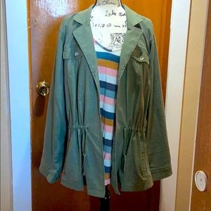 Lane Bryant Striped Tee 26/28